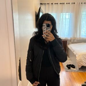 Zara Men’s Black Spring/Fall Coat,  size S